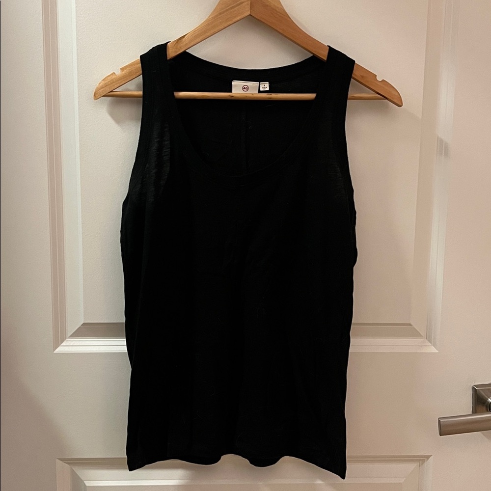 AG Adriano Goldschmied Black Tank Top